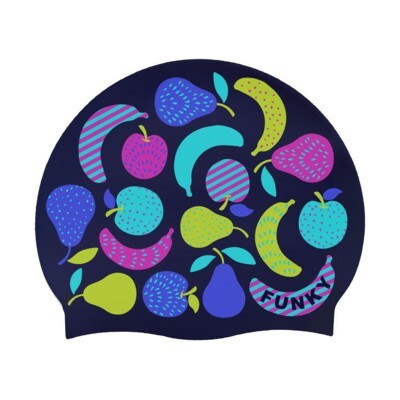 Fruit Salad  Silicone Swimming Cap