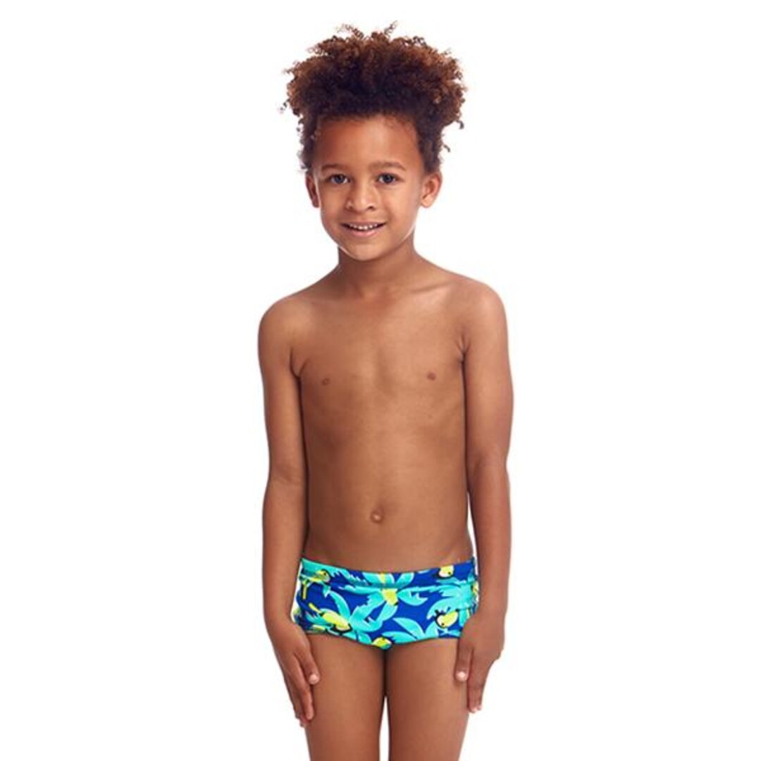 Bird Brain Toddler Boy's Printed Trunks