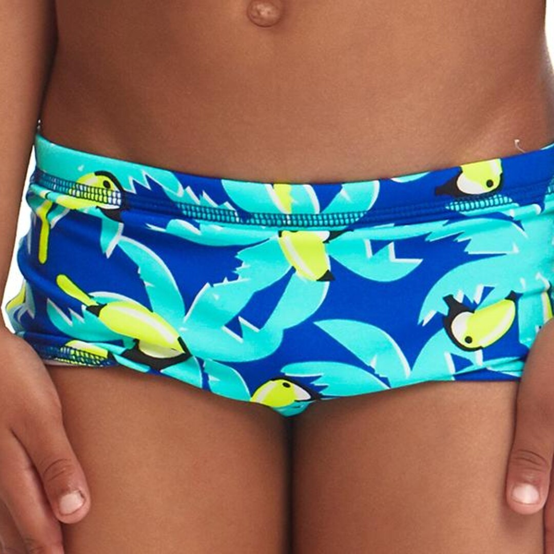 Bird Brain Toddler Boy's Printed Trunks