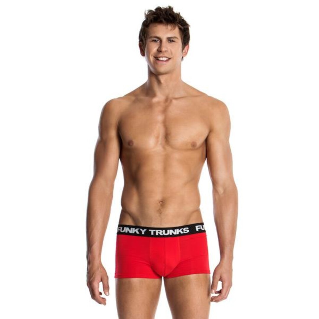 Still Red Men's Underwear Trunks