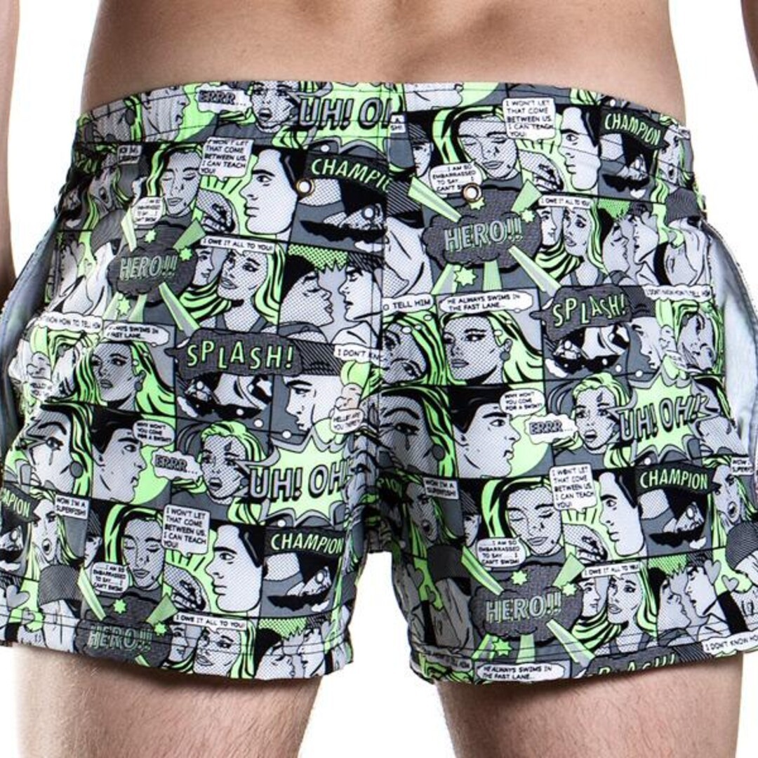 Swim Hero Men's Shorty Shorts Short