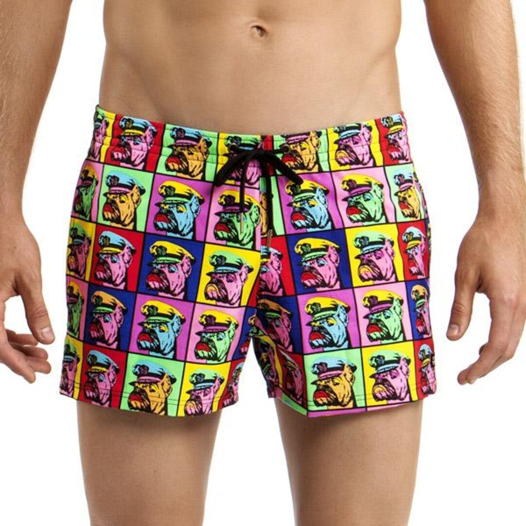 Bad Boy Boxer Men's Shorty Shorts Short