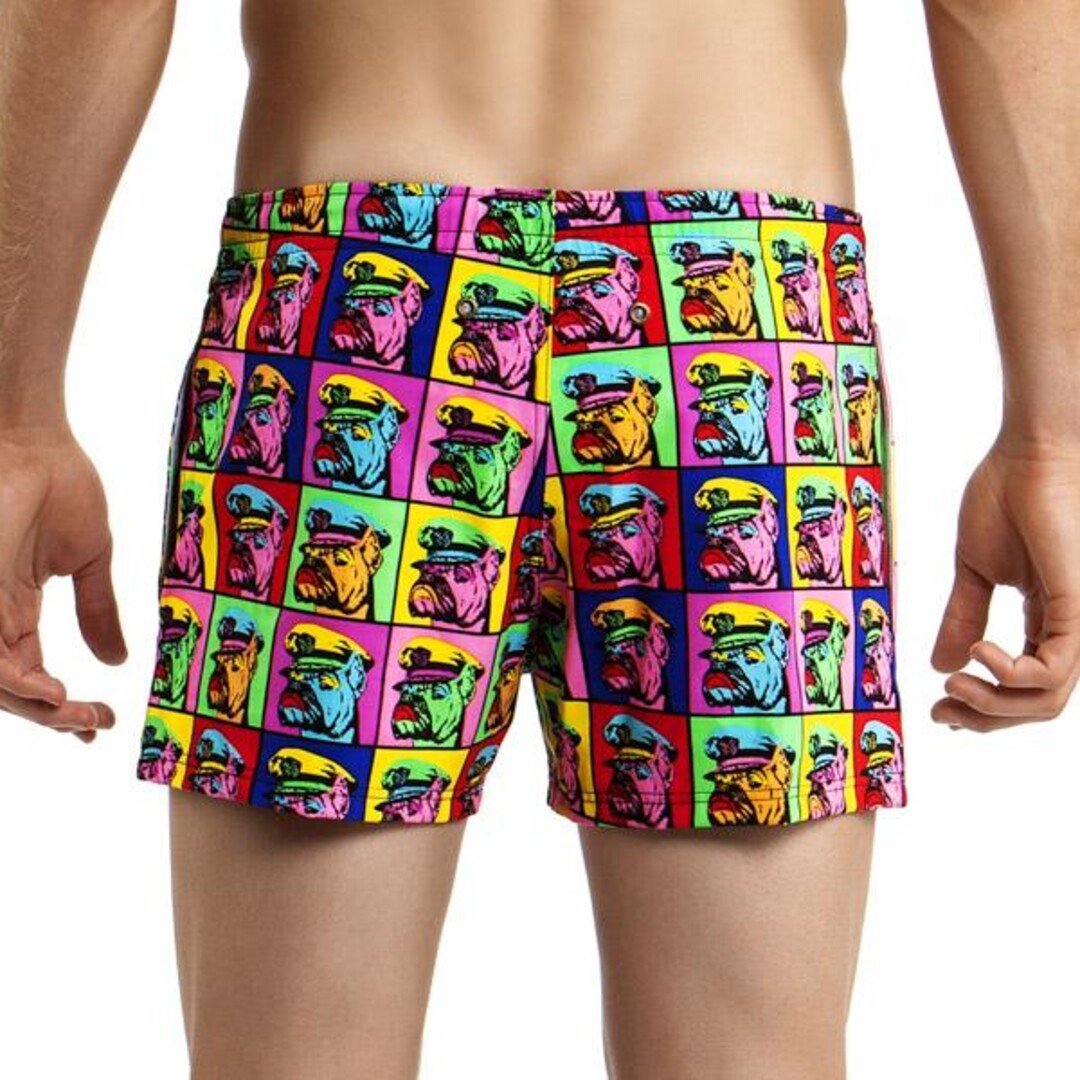 Bad Boy Boxer Men's Shorty Shorts Short