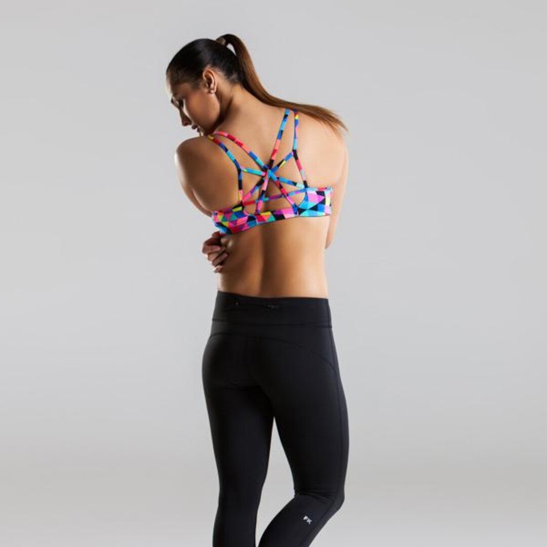 Black Ladies Electric Runner Tight