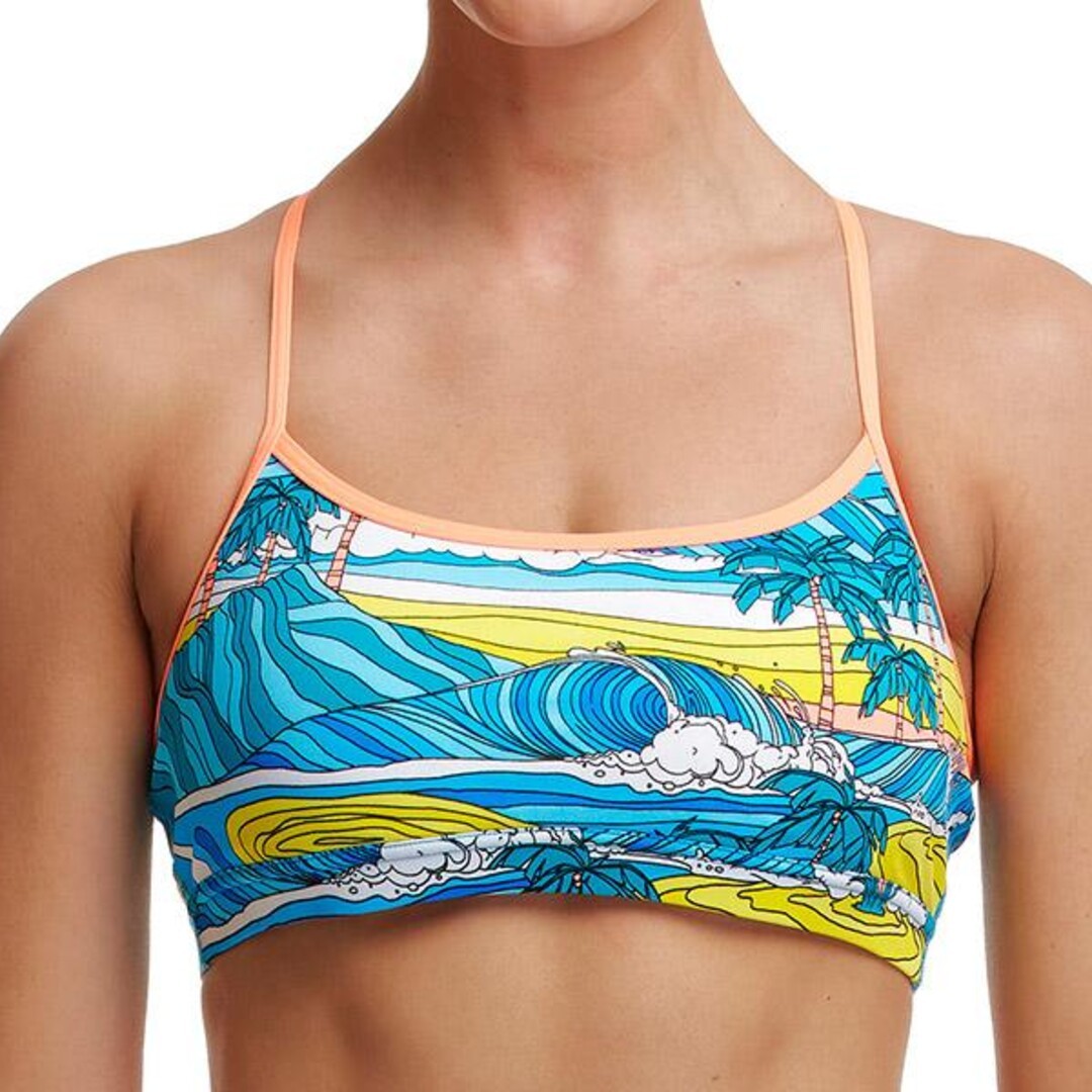 Summer Bay Ladies Swim Crop Top