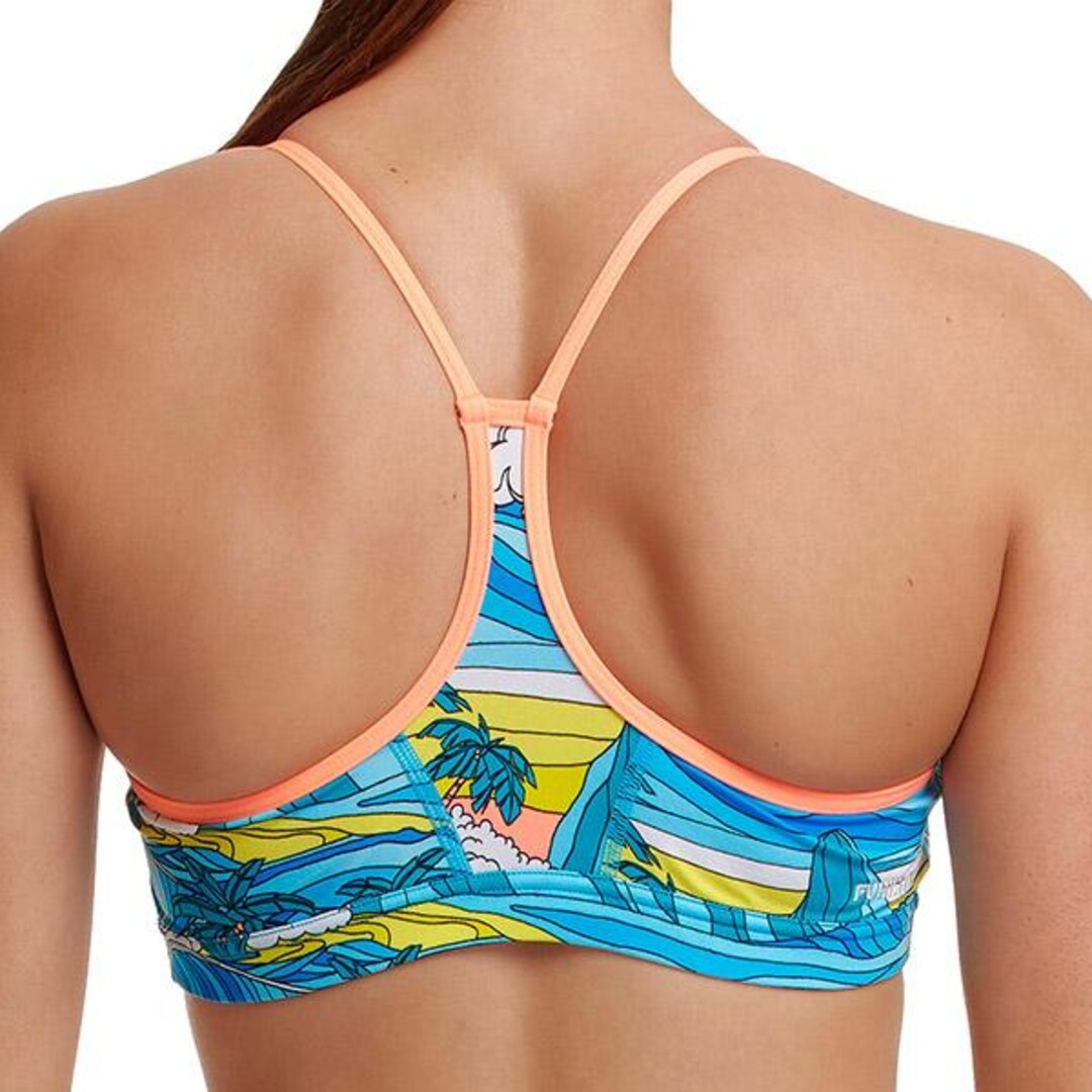 Summer Bay Ladies Swim Crop Top