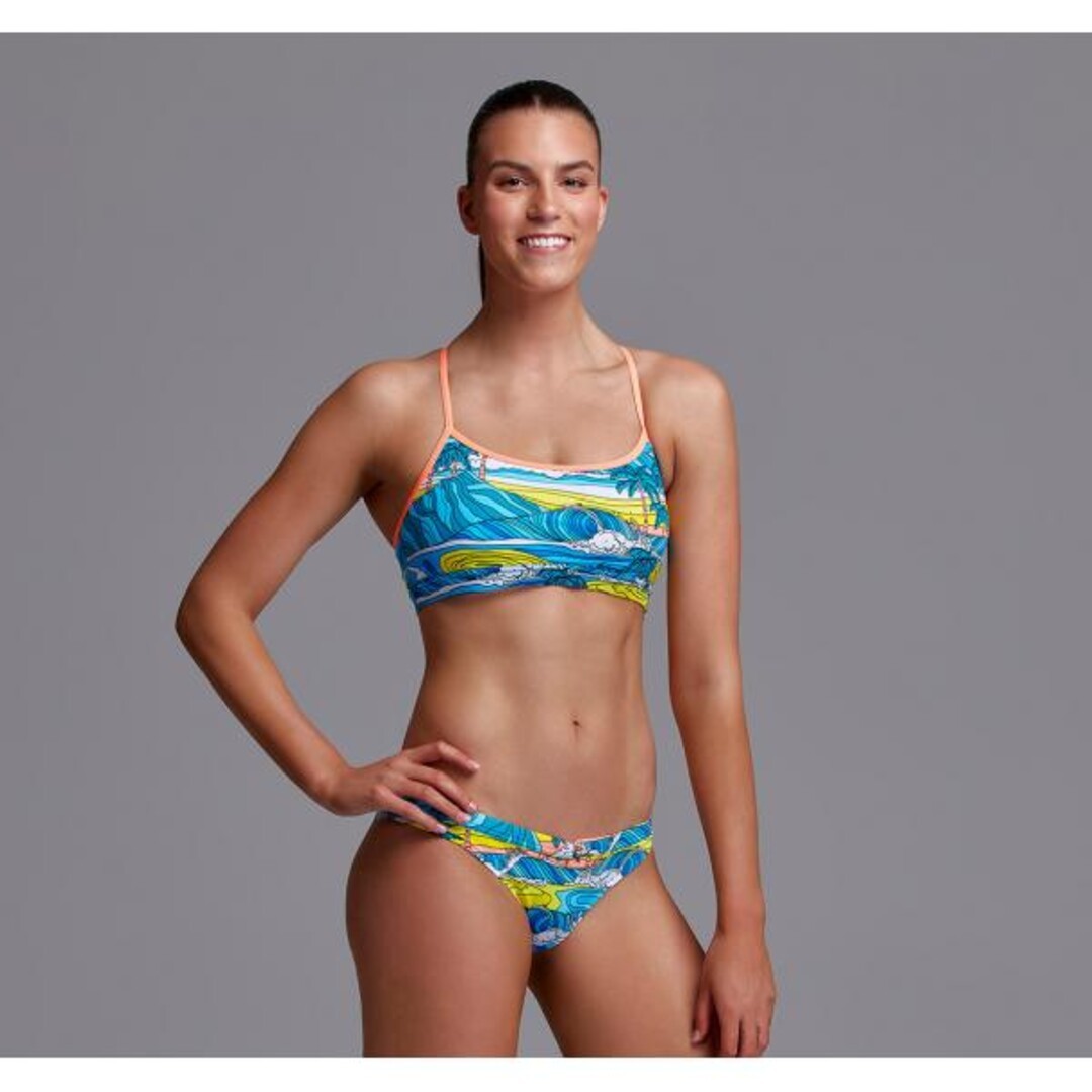 Summer Bay Ladies Swim Crop Top