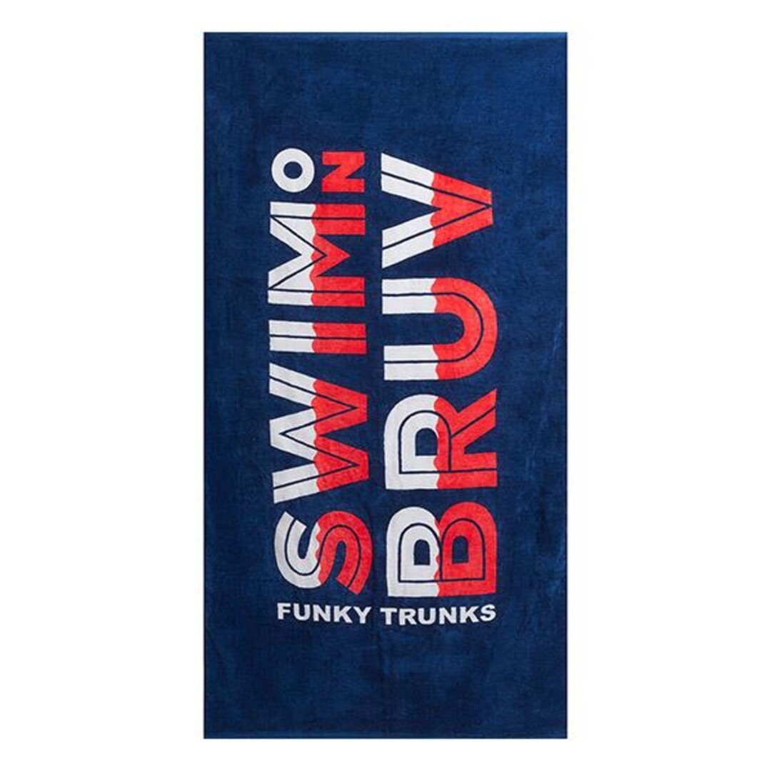 Swim on Bruv  Cotton Towel
