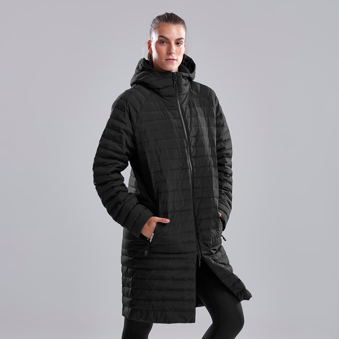 Still Black Unisex Puff Daddy Deck Coat