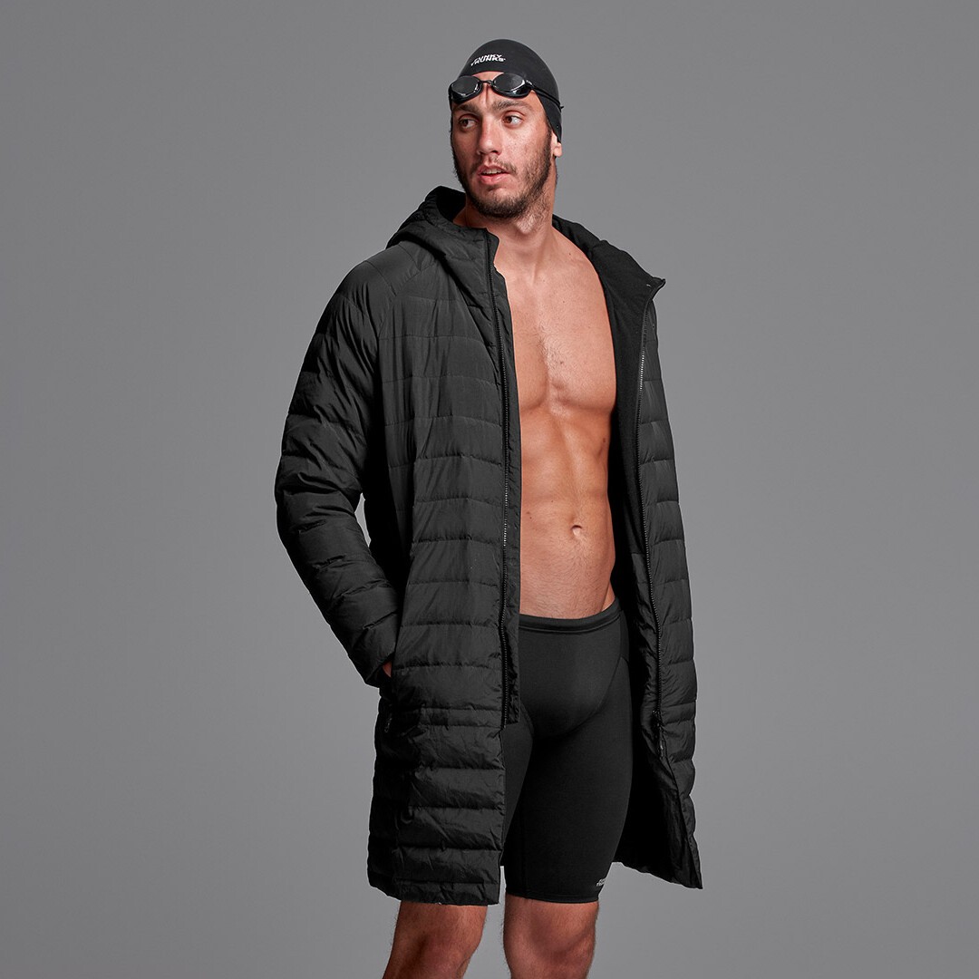 Still Black Unisex Puff Daddy Deck Coat