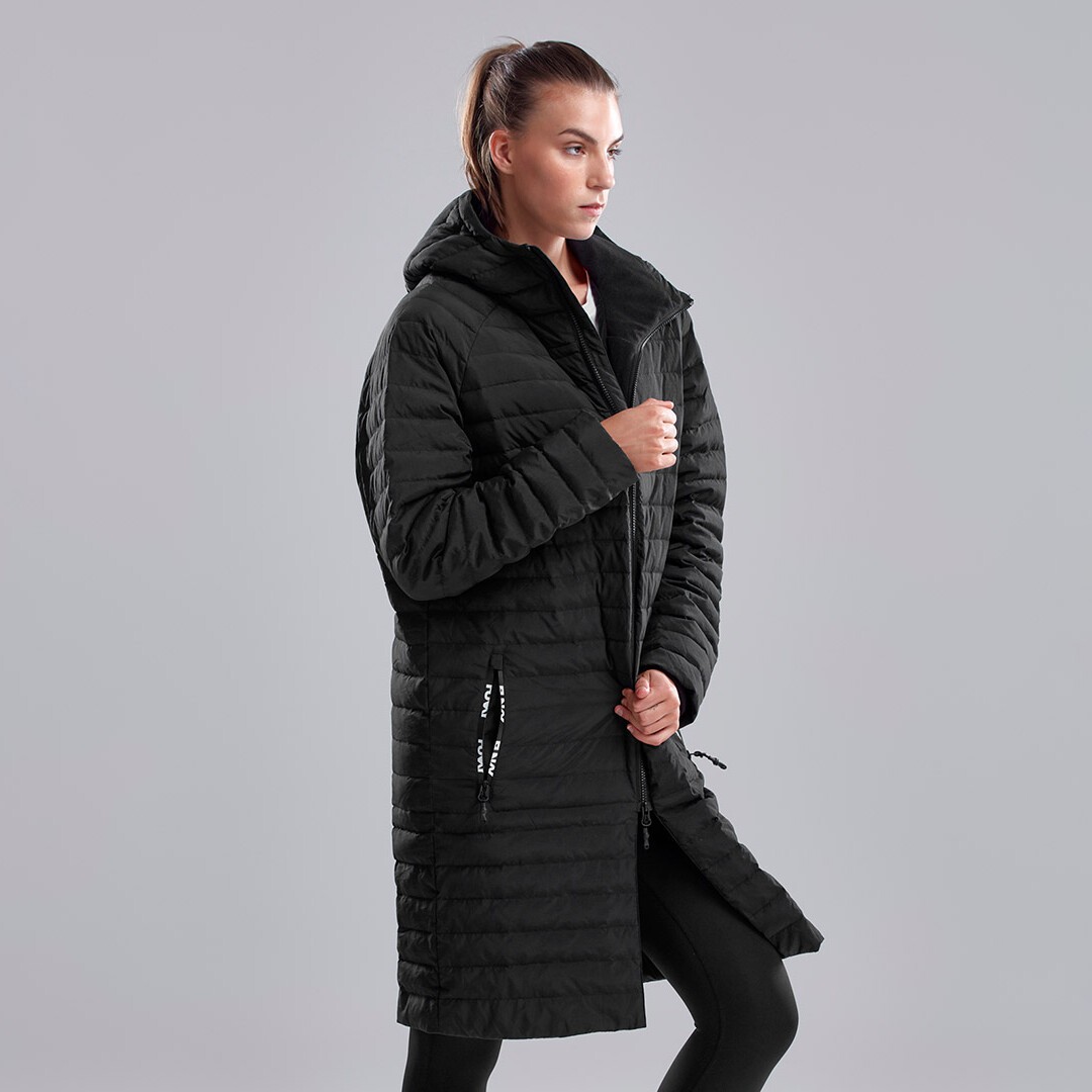Still Black Unisex Puff Daddy Deck Coat