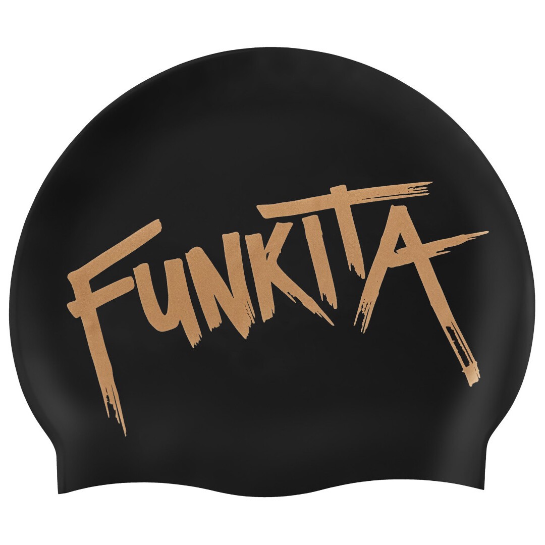 Bronzed  Silicone Swimming Cap