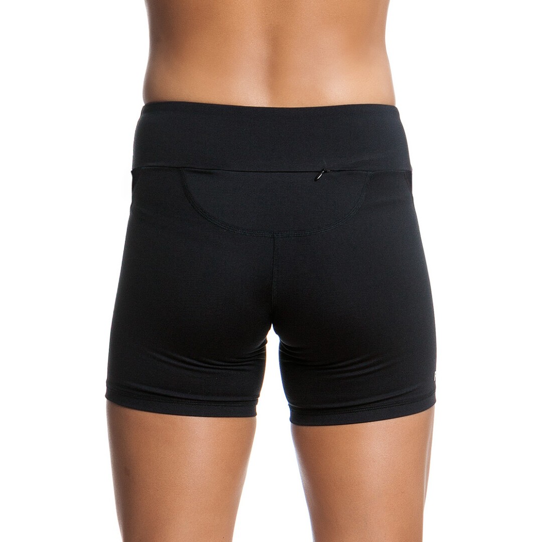 Black Ladies Gym Short