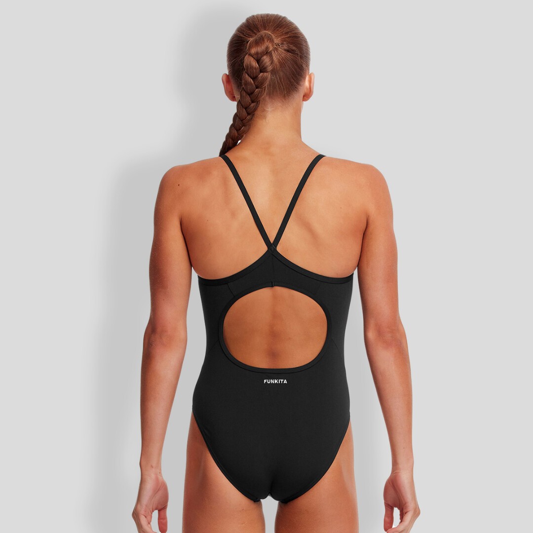 Still Black Girl's Diamond Back One Piece