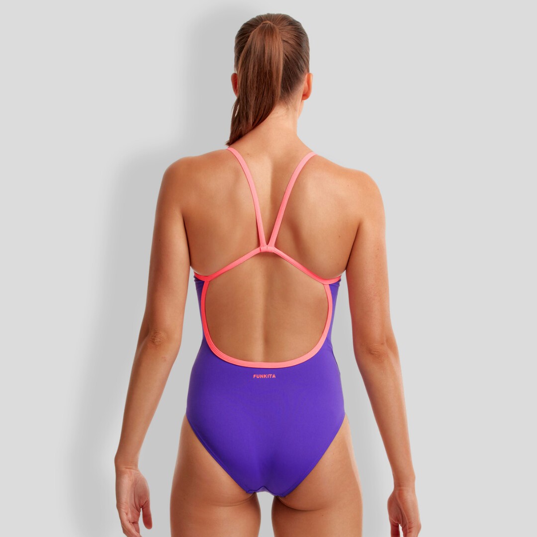 Purple Punch Ladies Single Strap One Piece