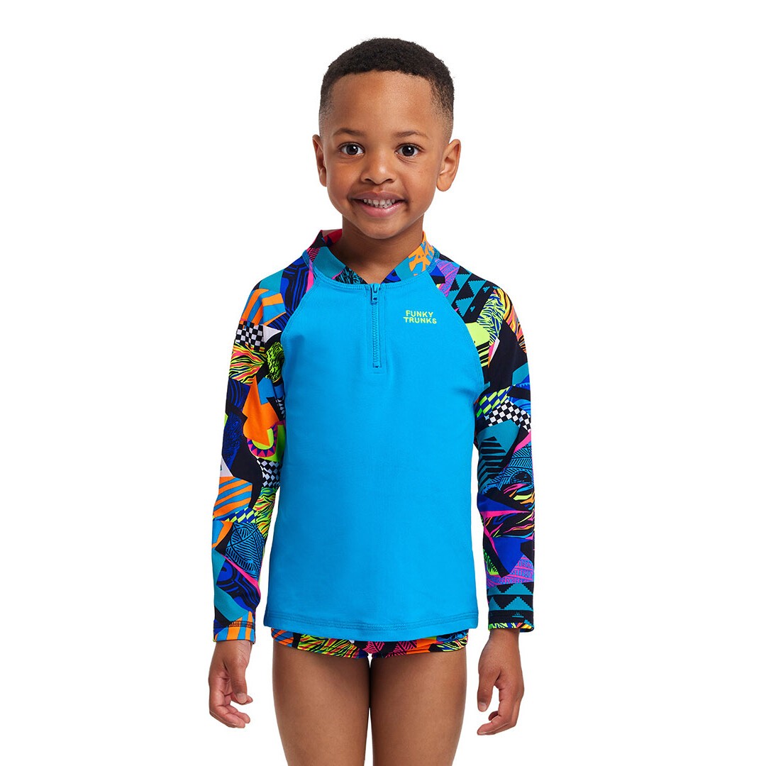 Bel Air Beats Toddler Boy's Zippy Rash Vest