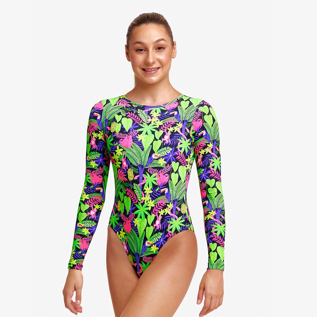Sloth Slumber Girl's Long Shot One Piece