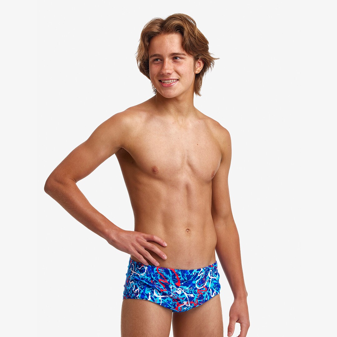Mr Squiggle Boy's Sidewinder Trunks