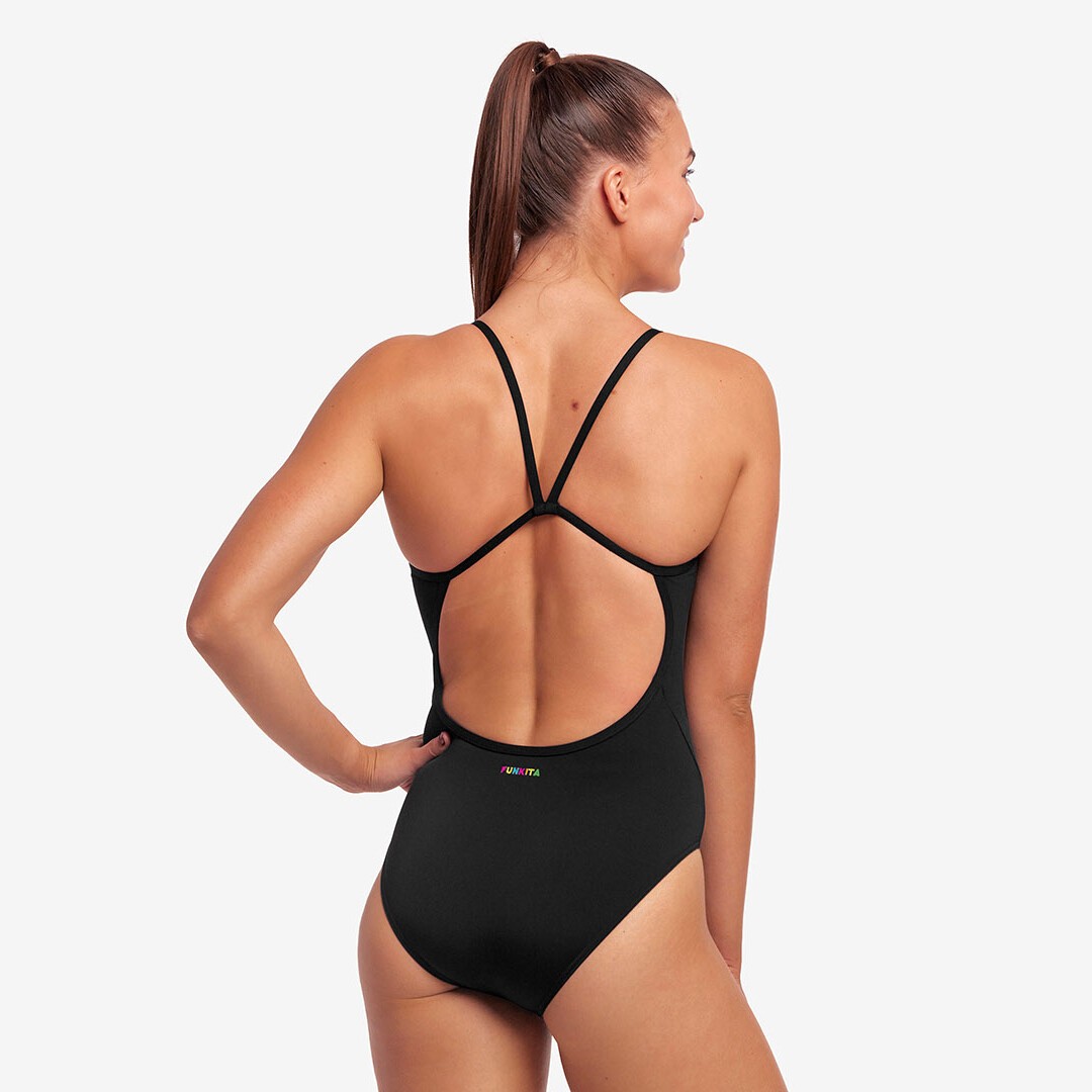 Still Black Ladies Single Strap One Piece