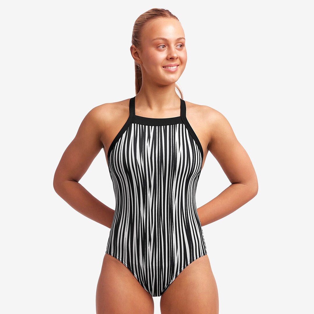 Stick Stack Ladies Sky Hi One Piece