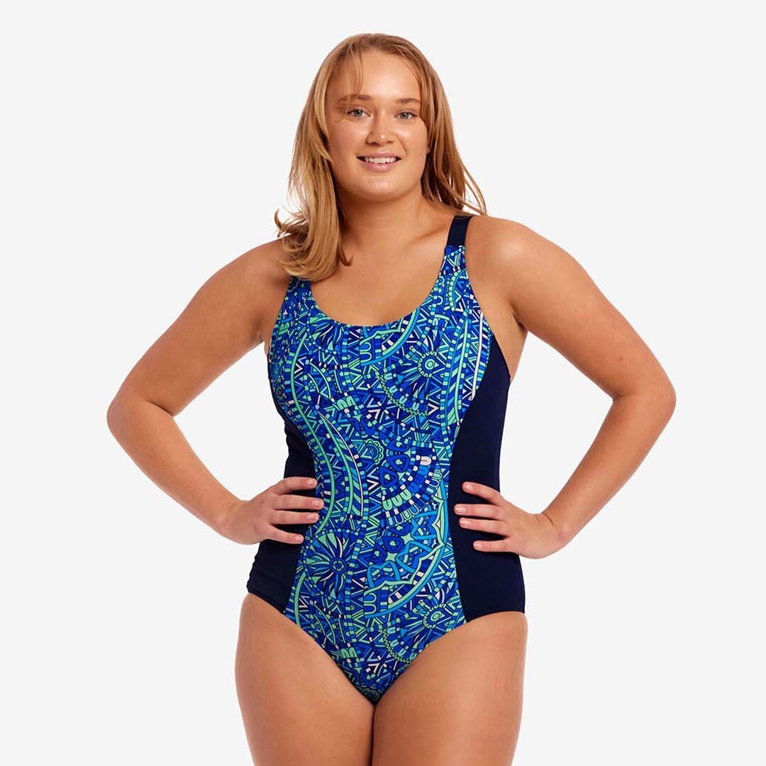 Blues Festival Ladies Brace Me Back One Piece