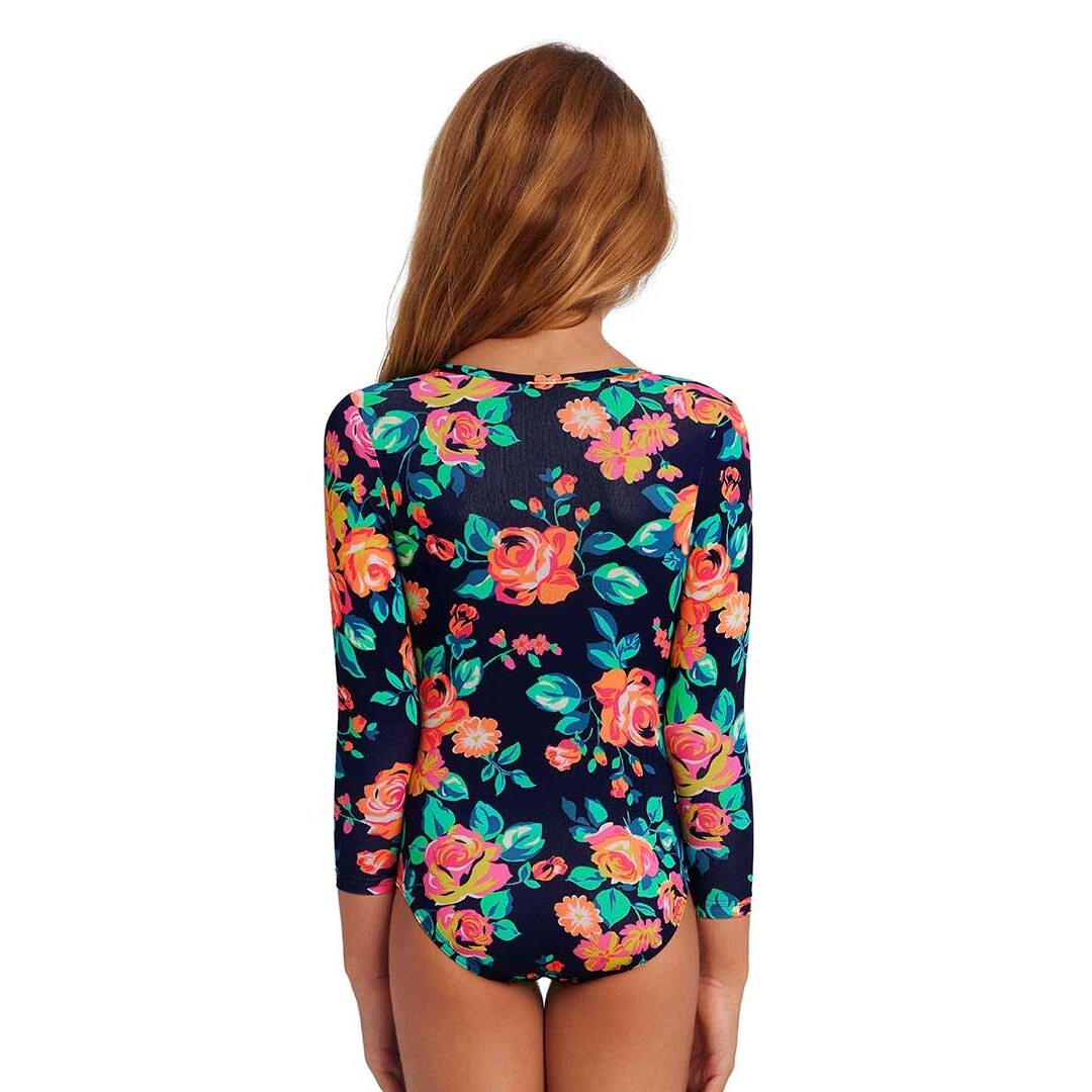 Full Bloom Toddler Girl's Sun Cover One Piece