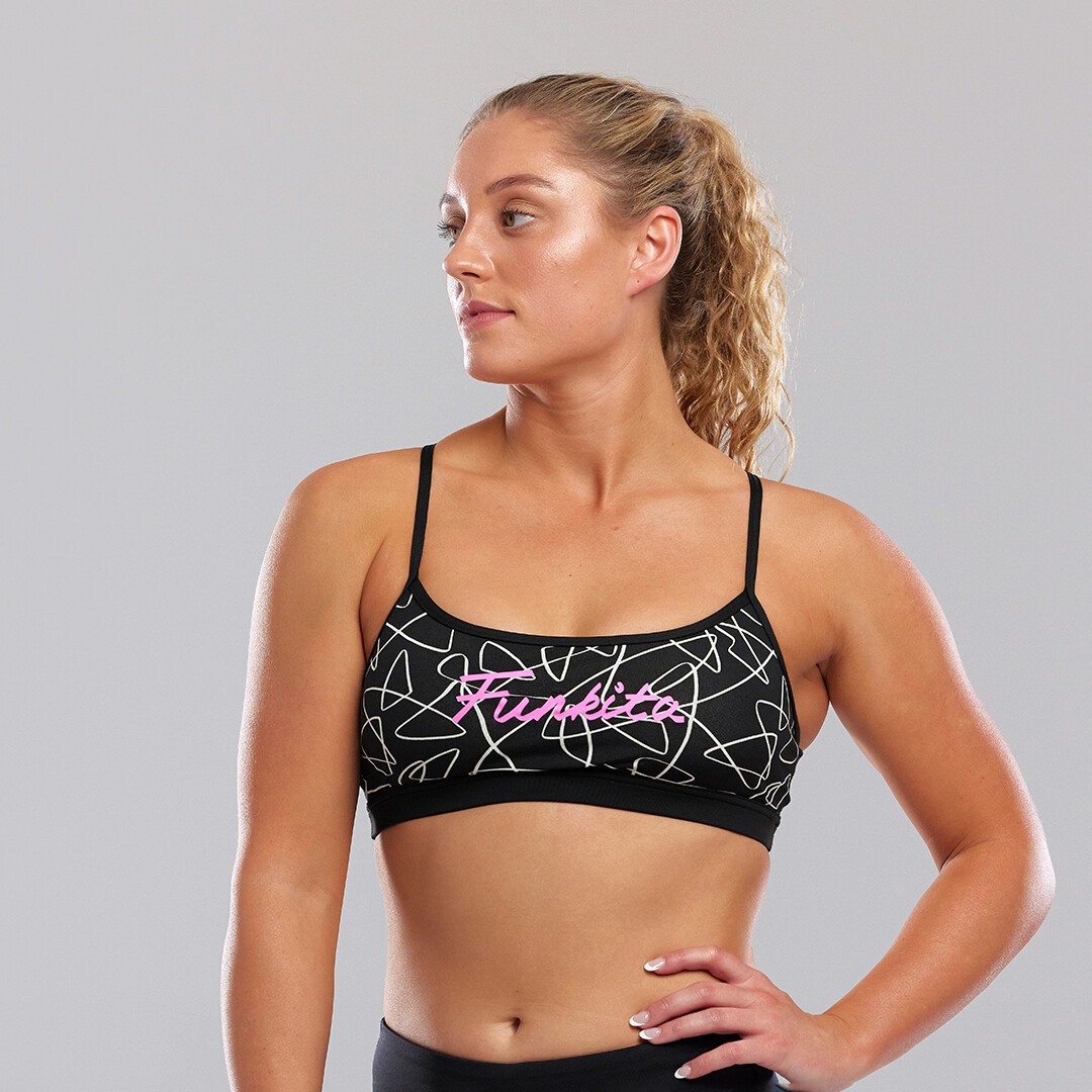 Texta Mess Ladies Crop Top