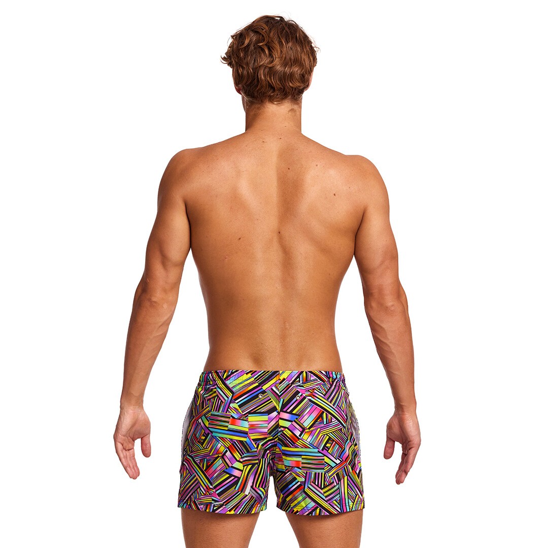 Strip Straps Men's Shorty Shorts Short