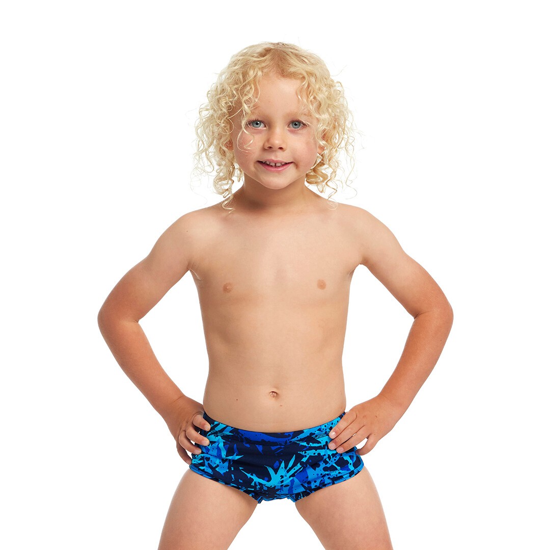 Seal Team Toddler Boy's Printed Trunks