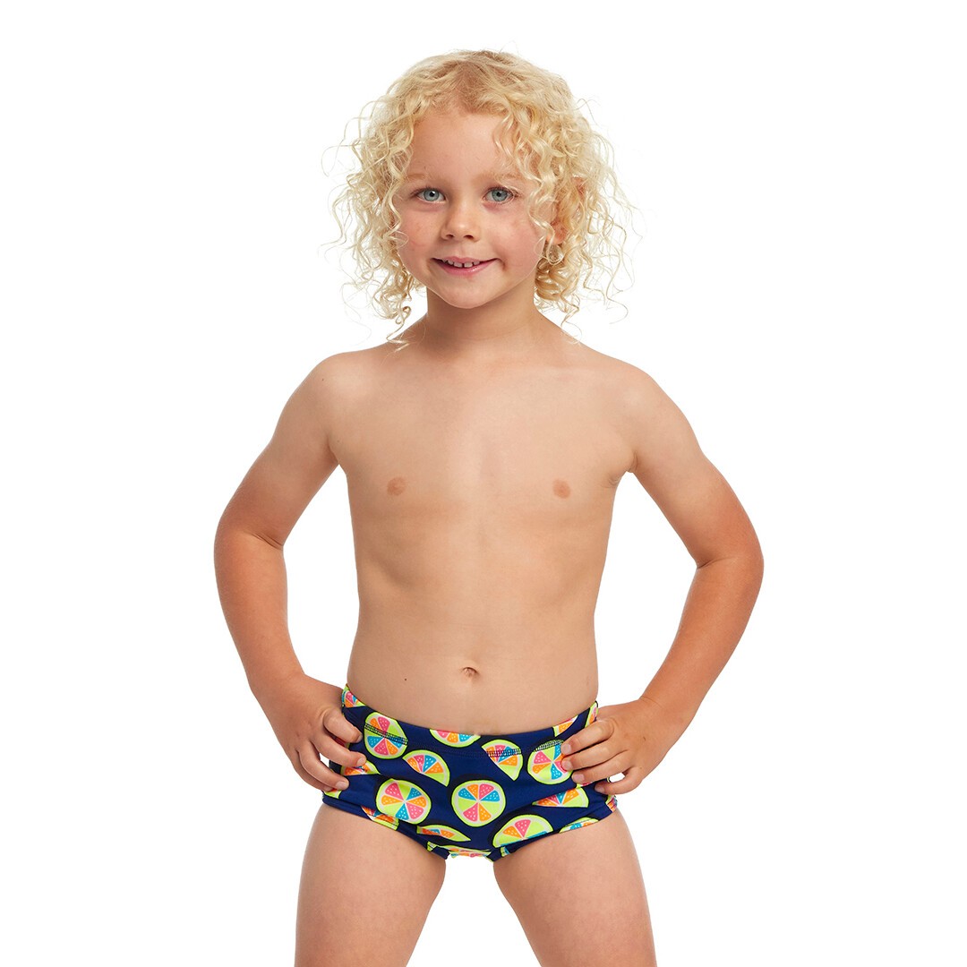 You Lemon Toddler Boy's Printed Trunks