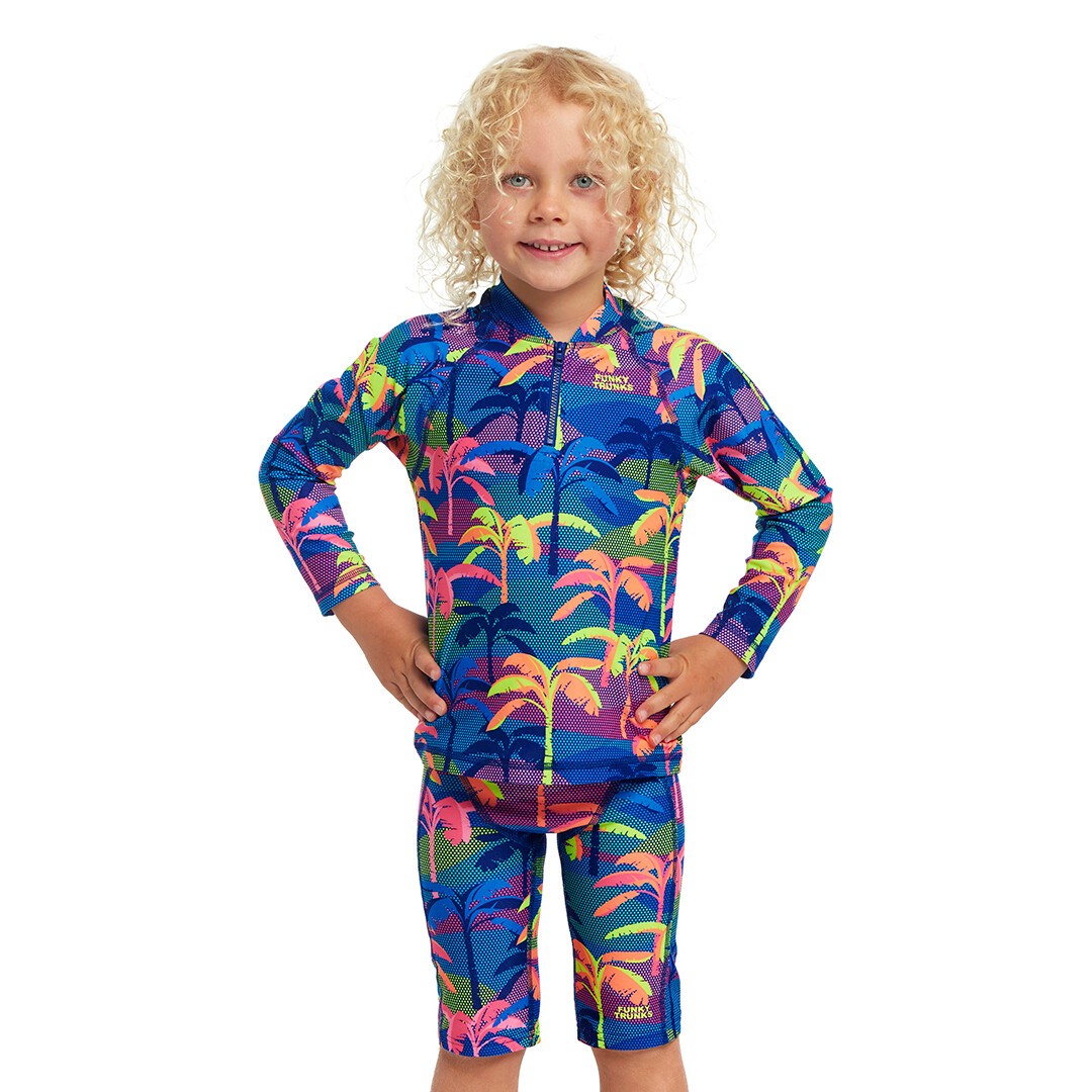 Palm A Lot Toddler Boy's Zippy Rash Vest