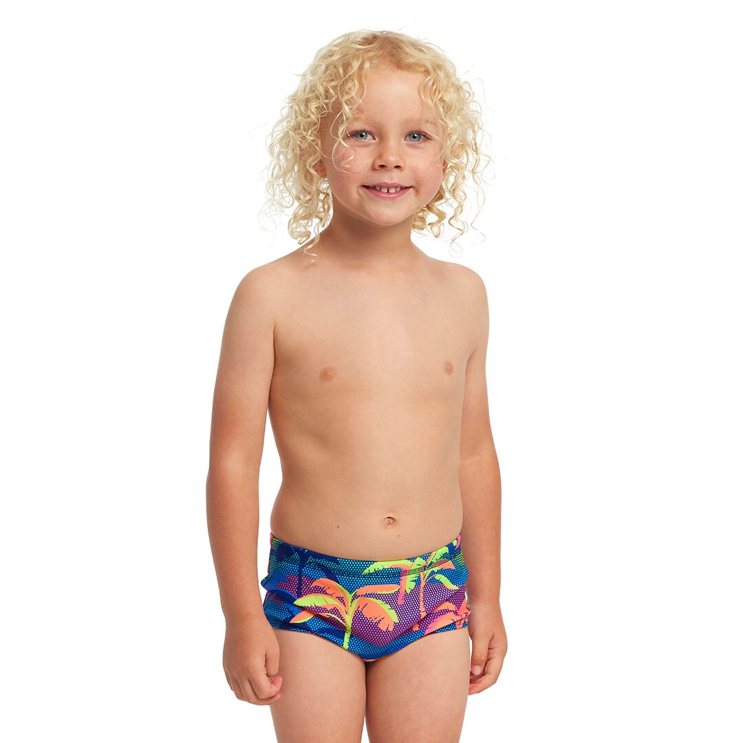 Palm A Lot Toddler Boy's Printed Trunks