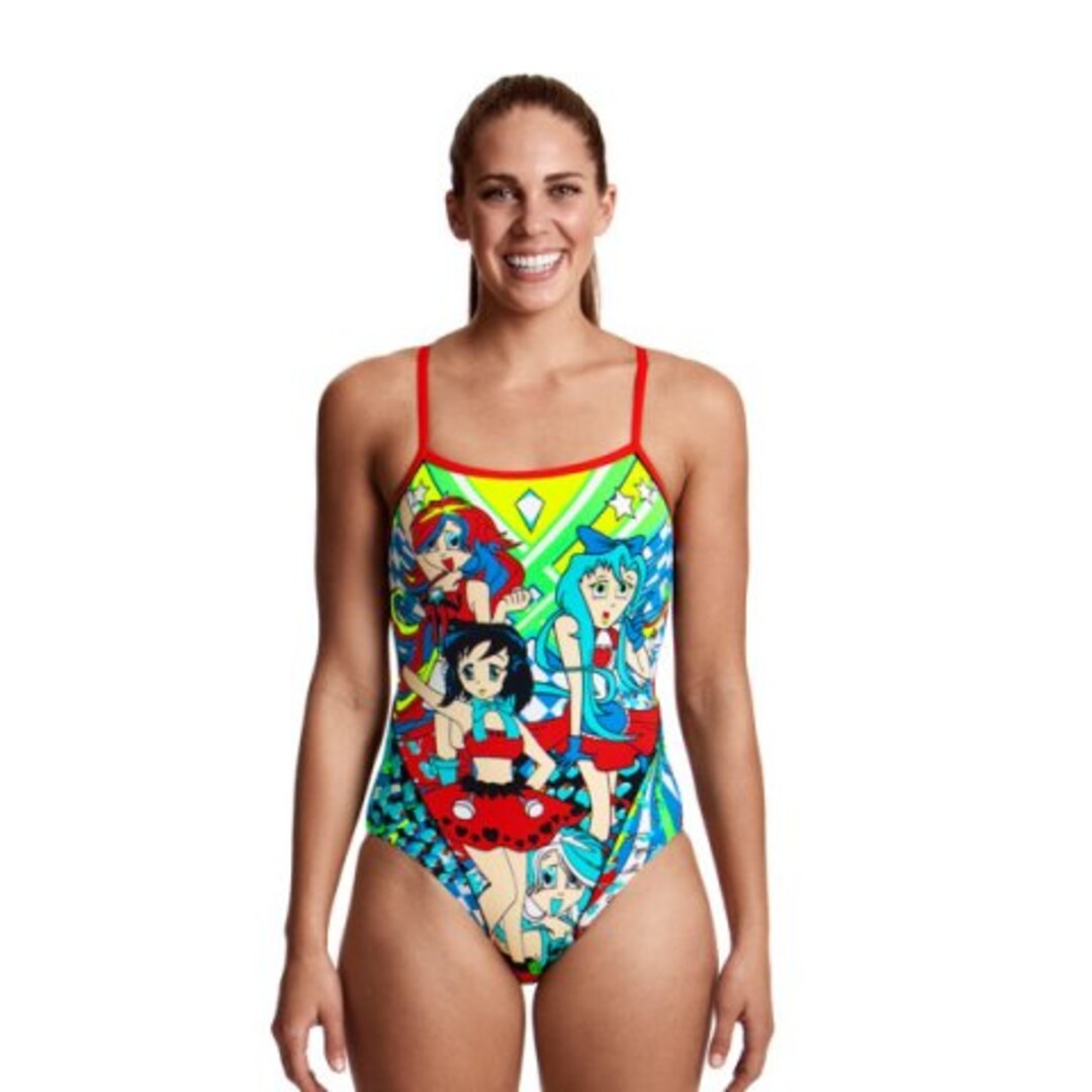 Blue Moon Girl Ladies Single Strap One Piece