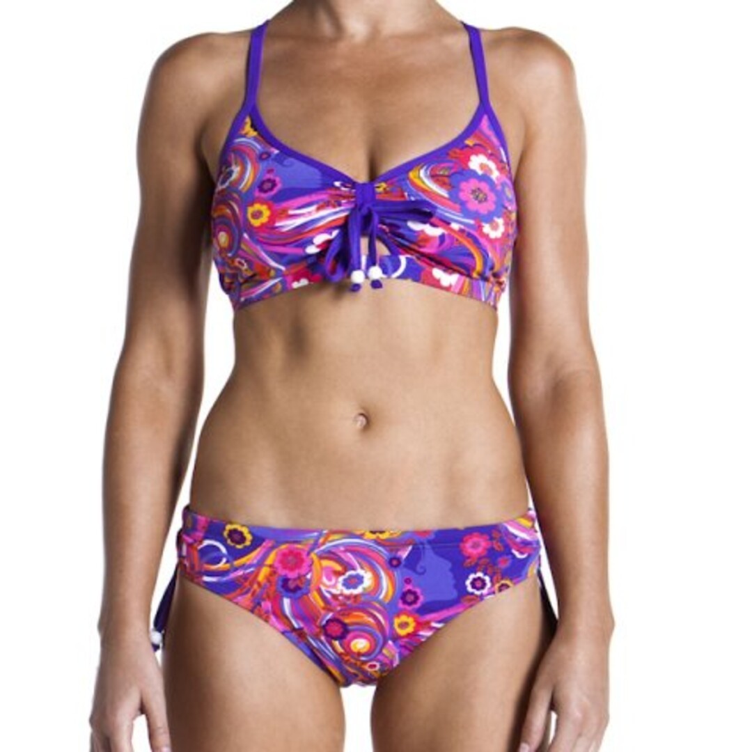 Kiss-Me-Quick Ladies Tie Detail Top