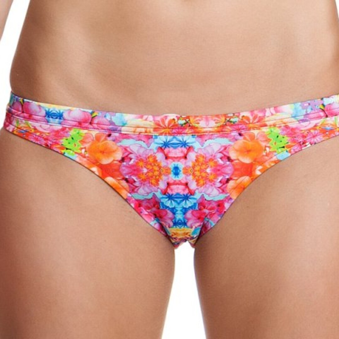 Coral Bloom Ladies Hipster Brief