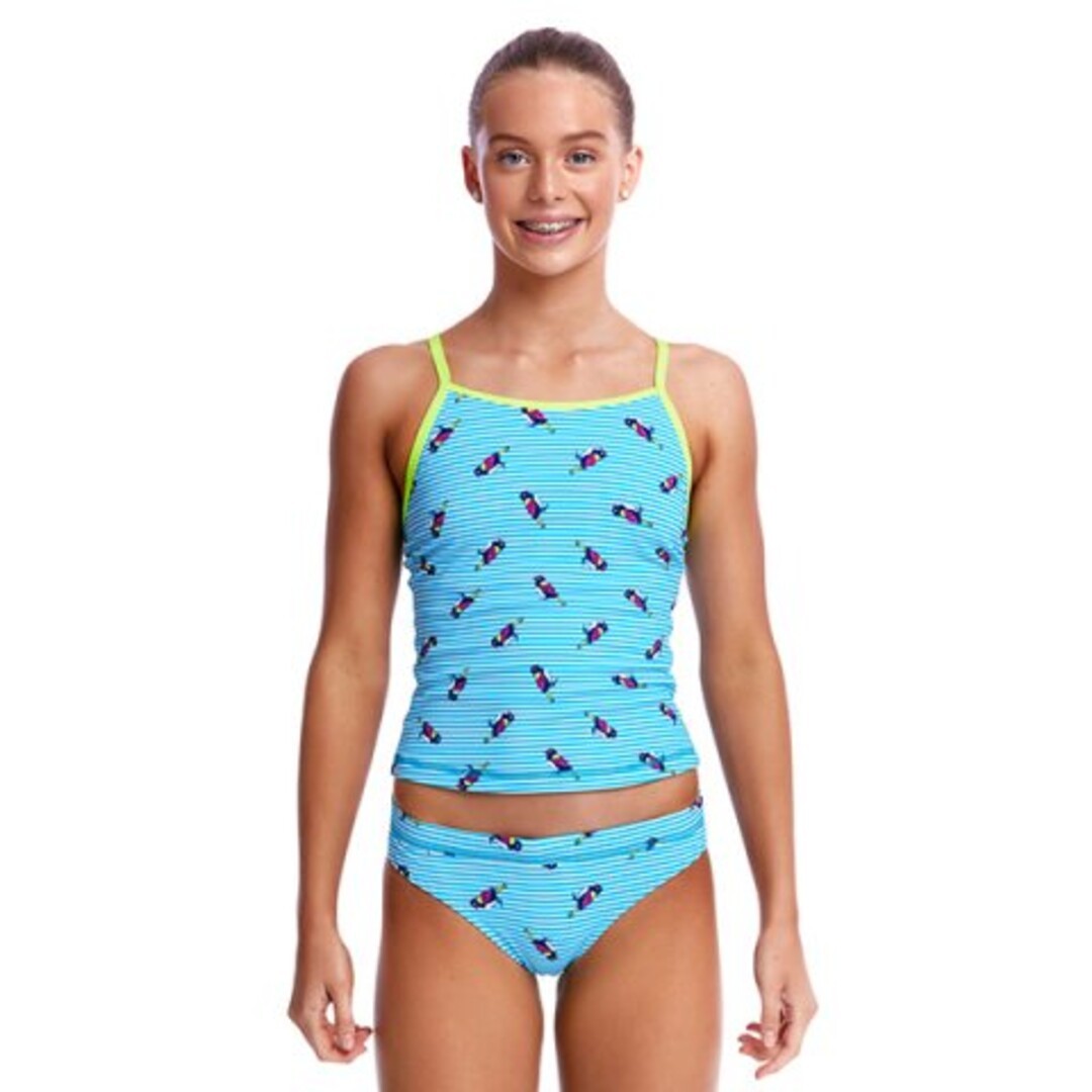 Tweety Tweet Girl's Tankini & Brief Two Piece