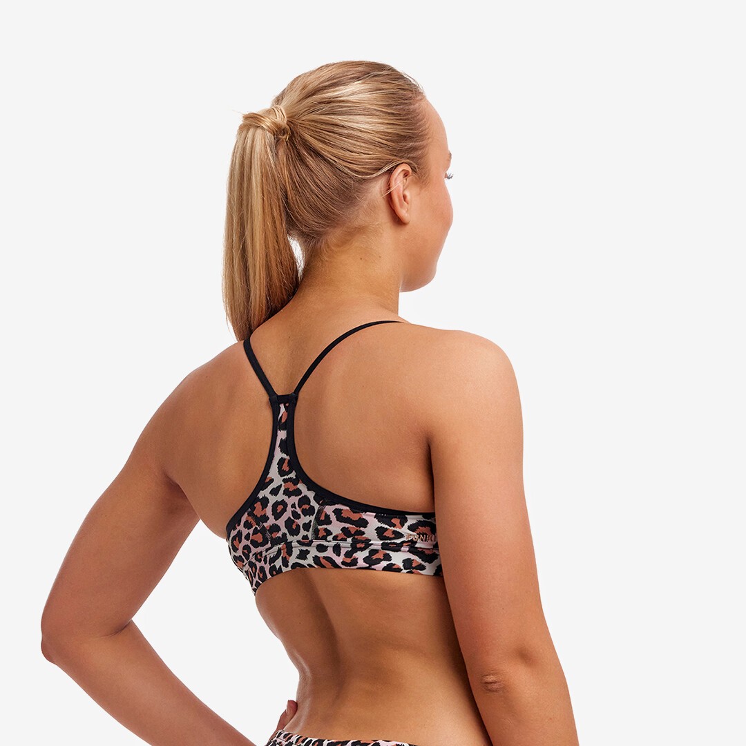 Some Zoo Life Ladies Swim Crop Top