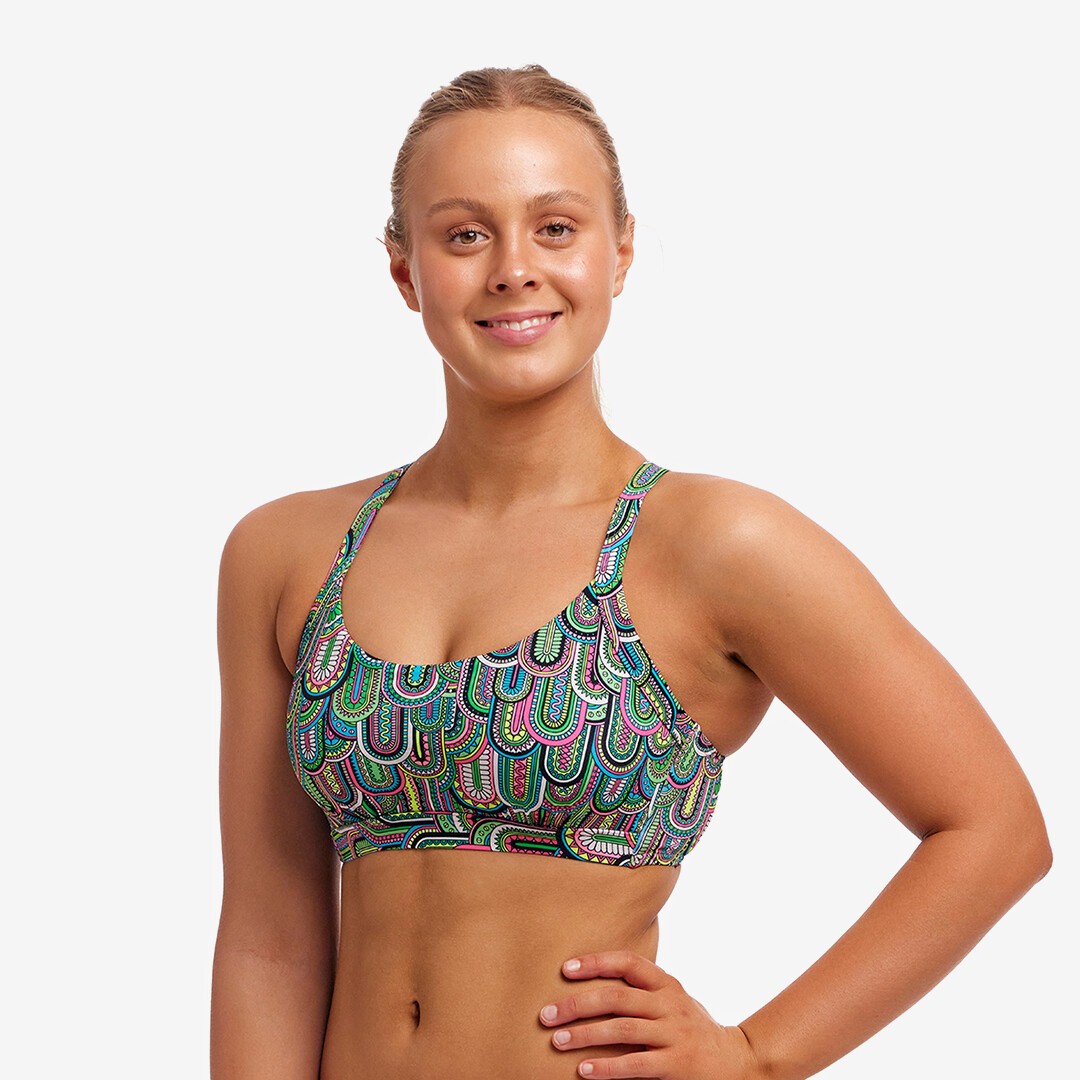 Spring Flight Ladies Hold Steady Crop Top
