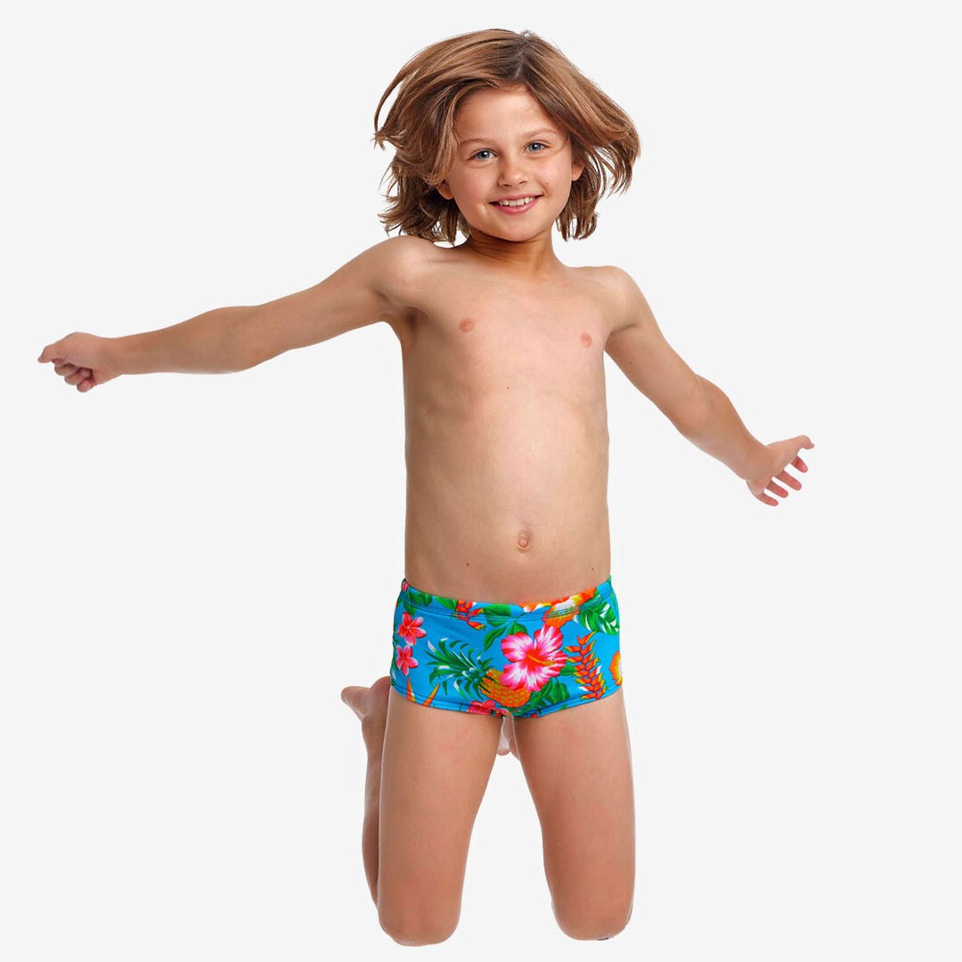 Blue Hawaii Toddler Boy's Printed Trunks