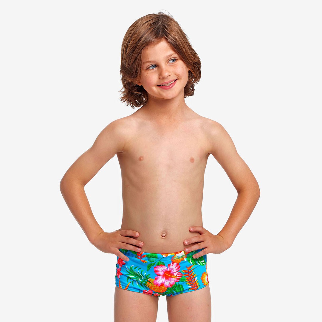 Blue Hawaii Toddler Boy's Printed Trunks