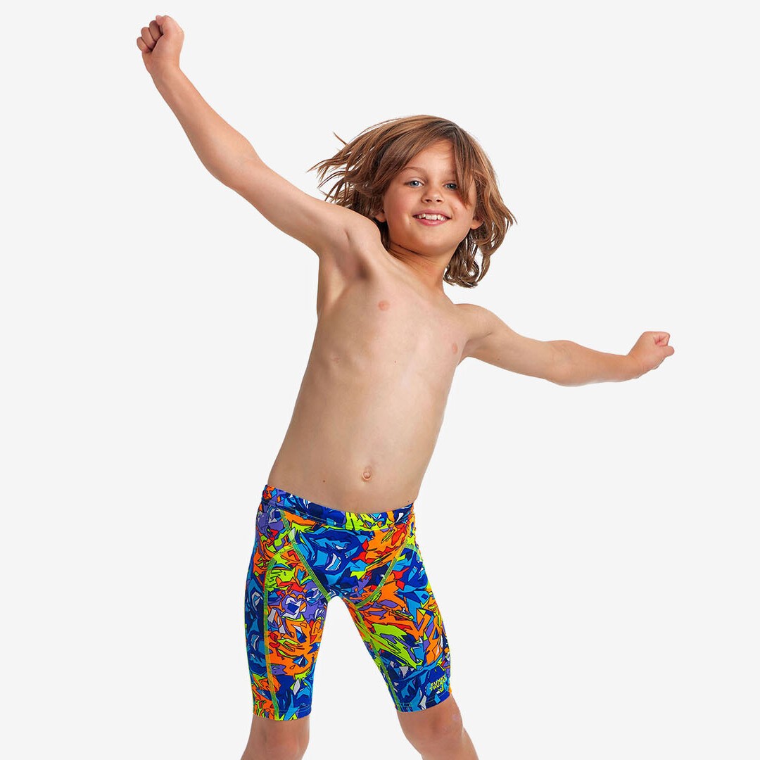 Mixed Mess Toddler Boy's Miniman Jammers