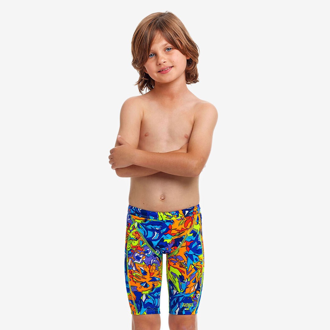 Mixed Mess Toddler Boy's Miniman Jammers