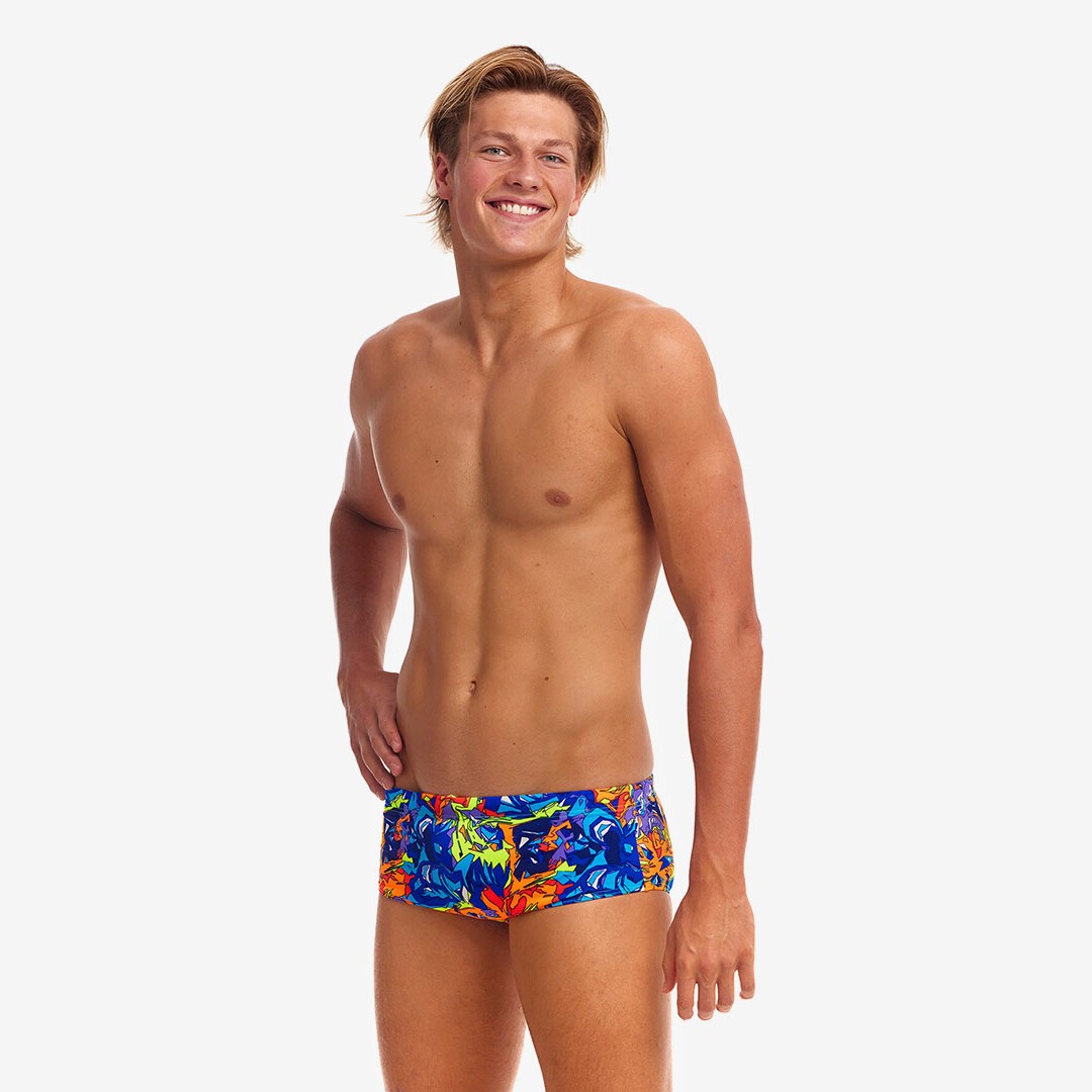 Mixed Mess Boy's Sidewinder Trunks
