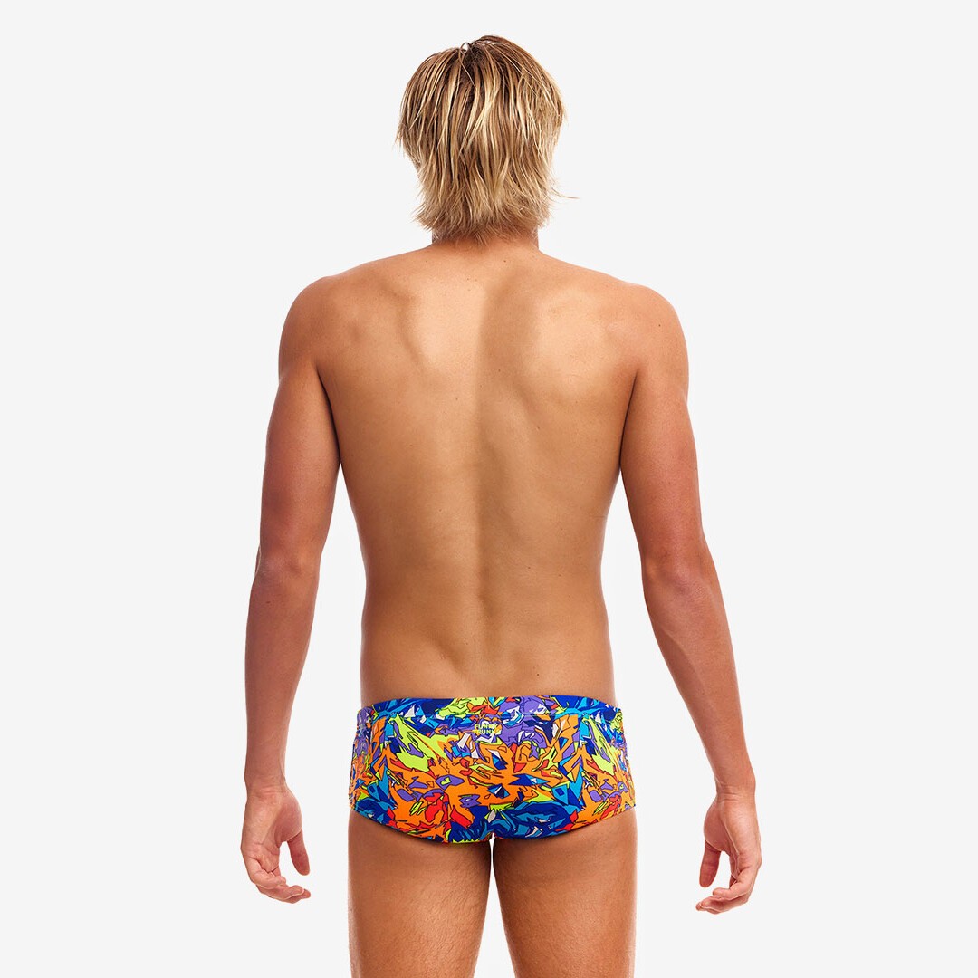 Mixed Mess Boy's Sidewinder Trunks