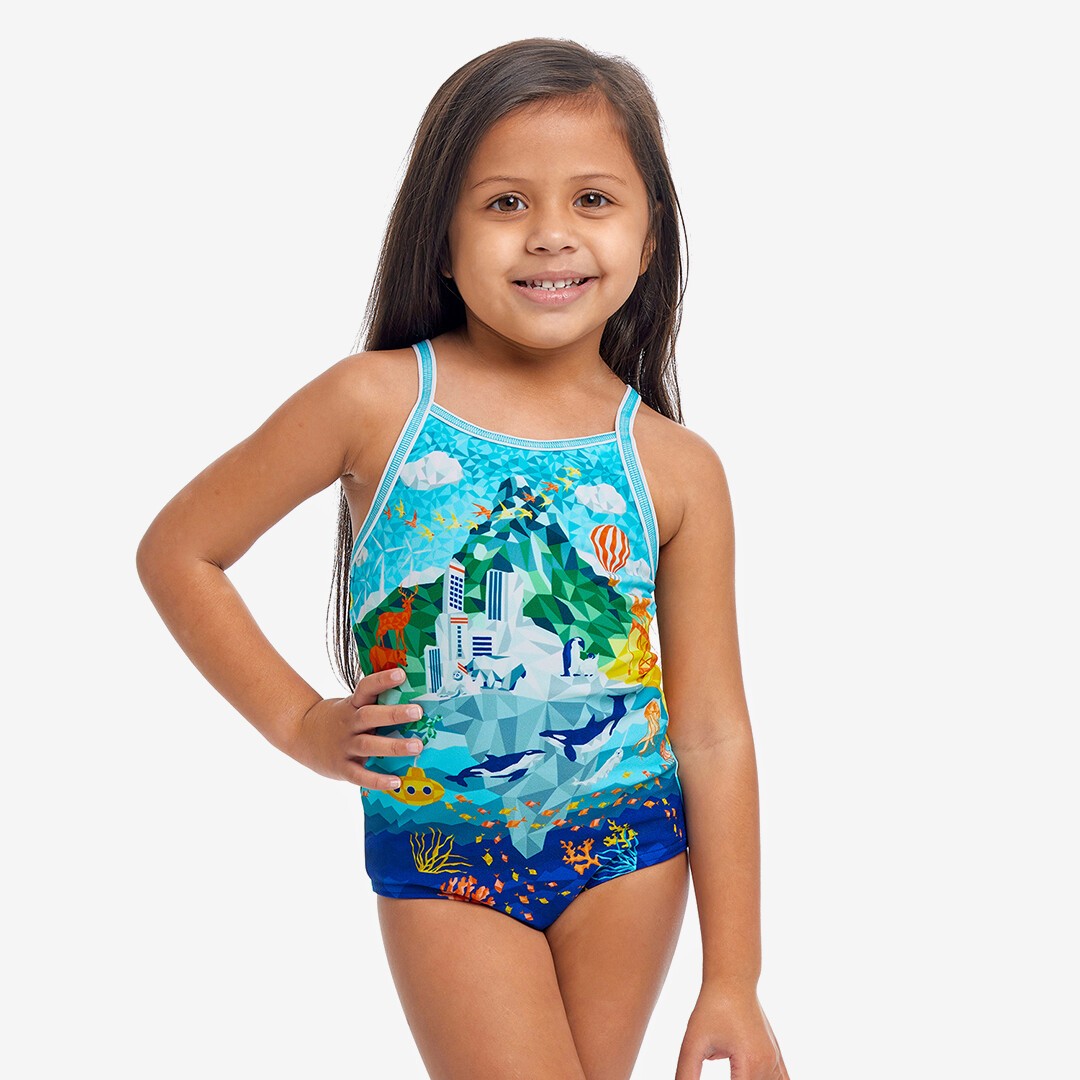 Wildermess Toddler Girl's Printed One Piece