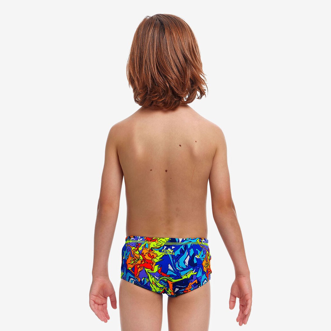 Mixed Mess Toddler Boy's Printed Trunks