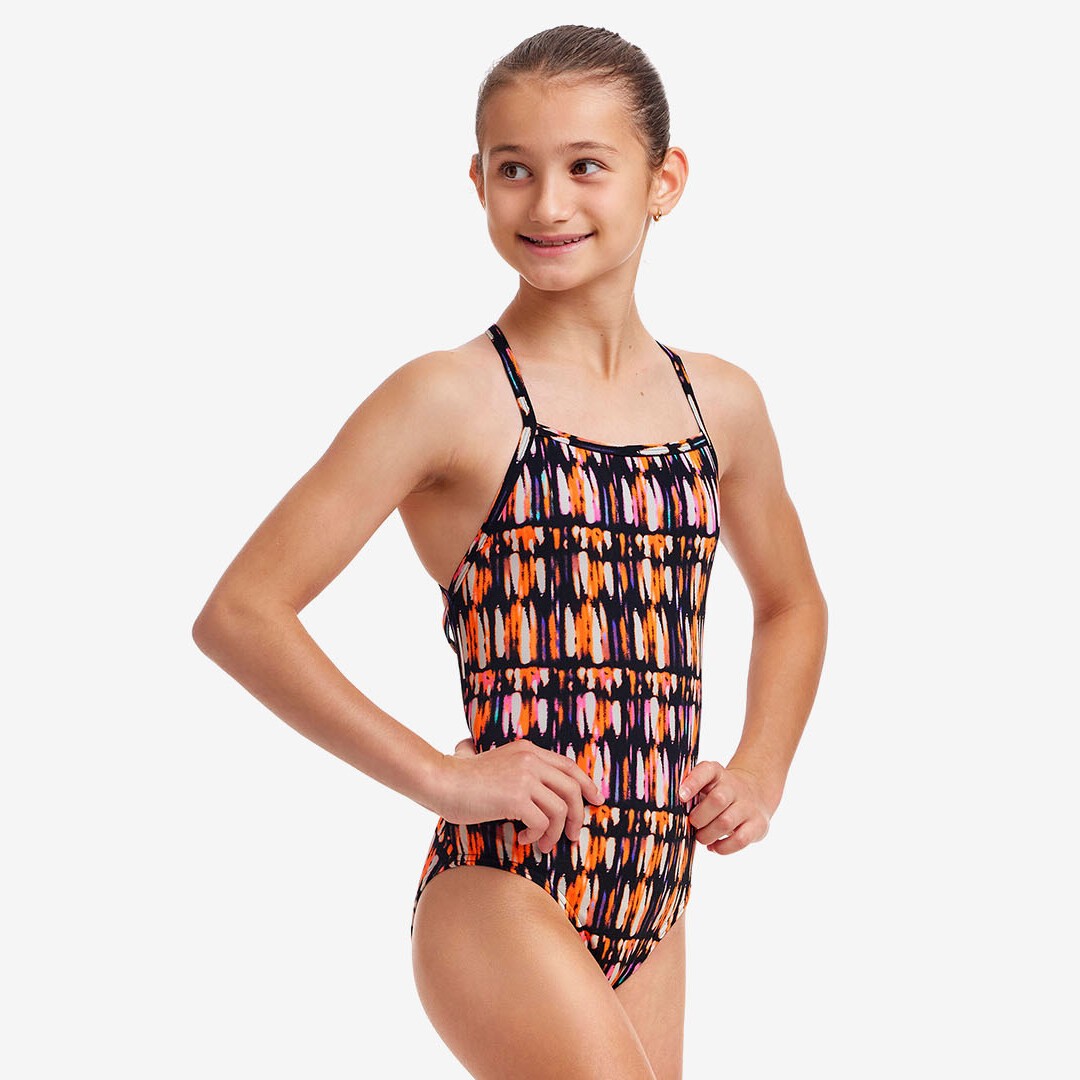 Headlights Girl's Strapped In One Piece