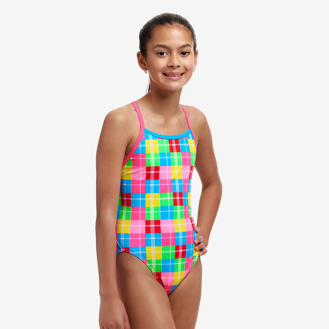 Party Patch Girl's Single Strap One Piece