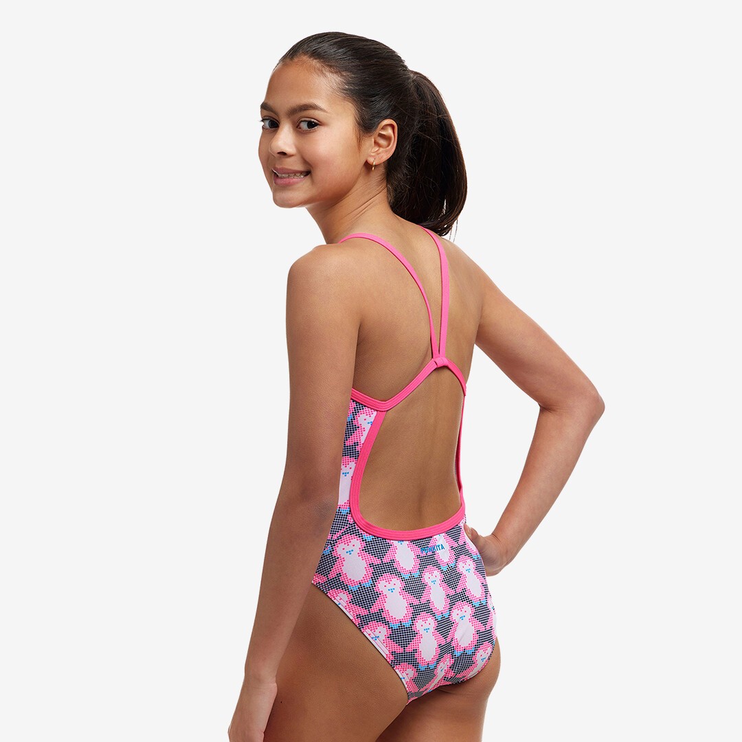 Pen Guy Girl's Single Strap One Piece