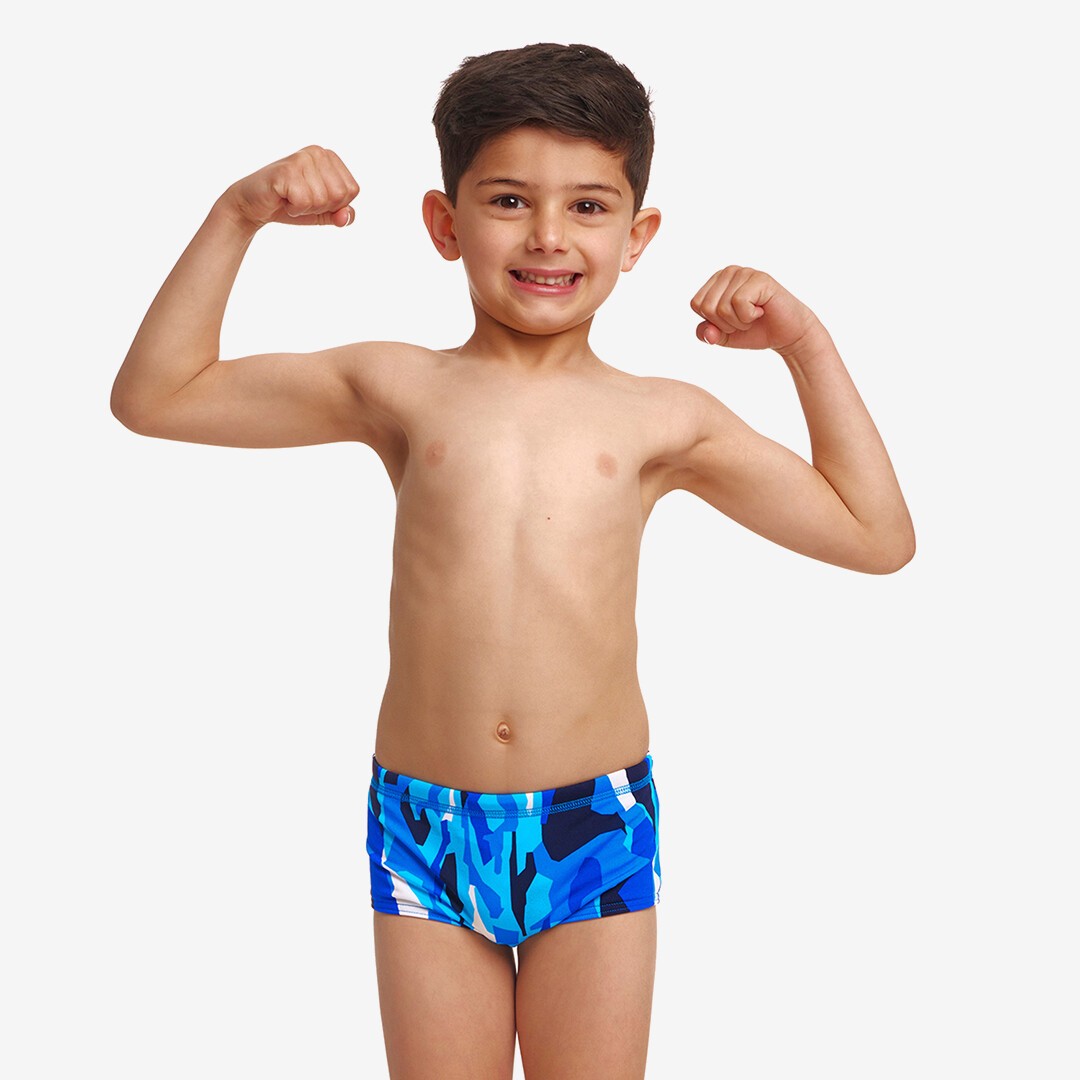 Chaz Michael Toddler Boy's Printed Trunks